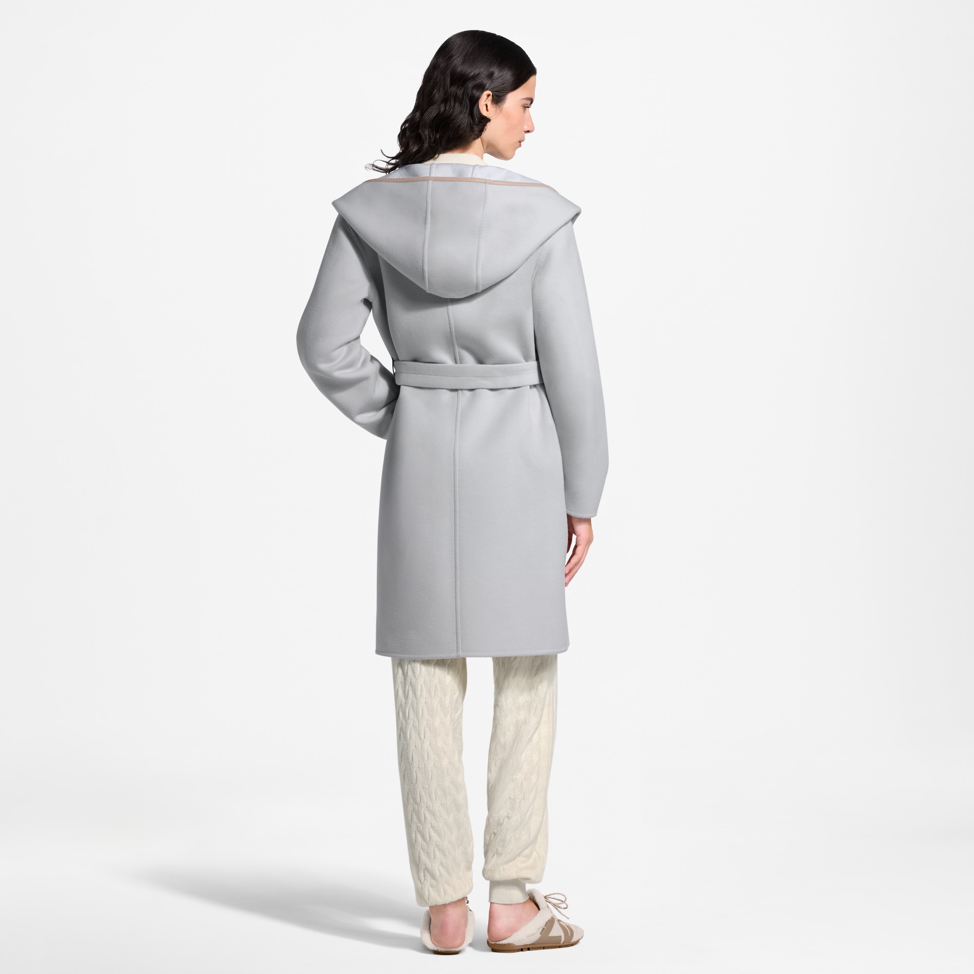 Signature Hooded Wrap Coat - Ready-to-Wear | LOUIS VUITTON